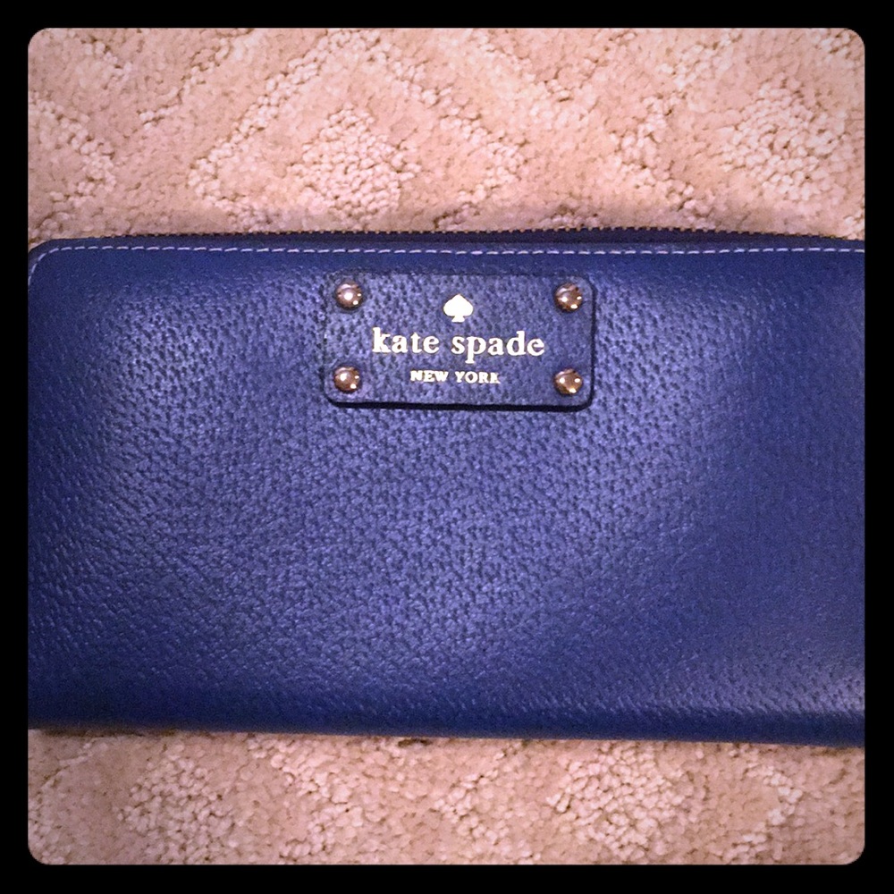Kate Spade Blue Wallet